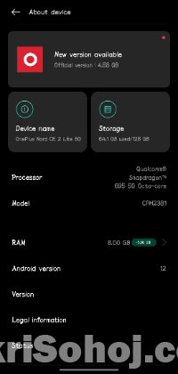 Oneplus nord ce 2 lite 5g